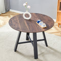 Modern minimalist round dining table