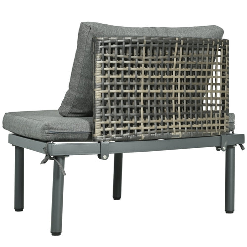 Half Moon 8-Piece Patio Sofa Furniture Set