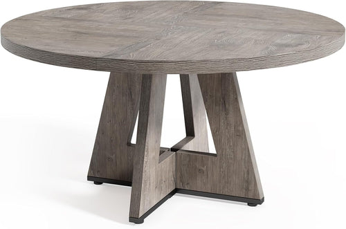 Grey Round Dining Table
