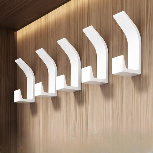 5Pack Adhesive Wall Hooks for Kitchen