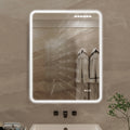 Framed Dimmable Anti-Fog LED Wall Bathroom Vanity