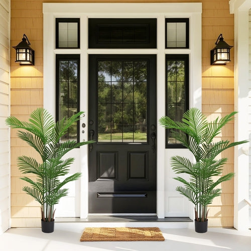 Artificial Areca Palm Plant 160cm Tall Faux Tropical Dypsis Lutescens