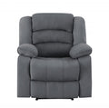 Contemporary Grey Fabric Loveseat