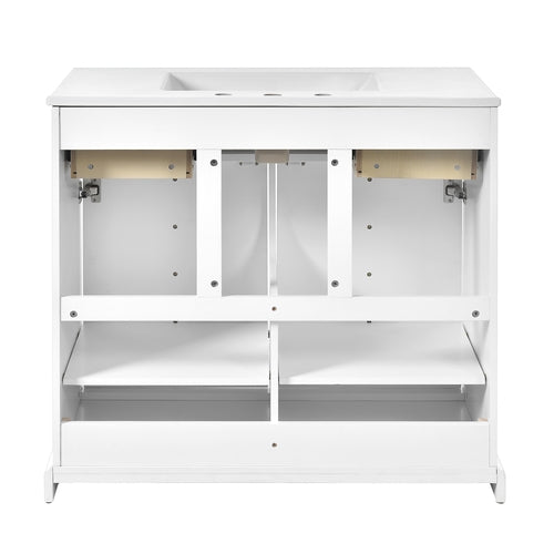 36'' Bathroom Vanity with Ceramic Sink Combo