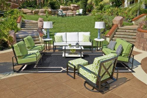 Hand Hooked UV Treated Distressed Outdoor Area Rug