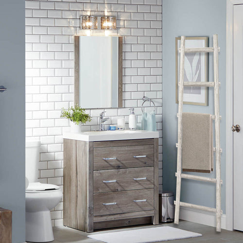 6 Step White Decorative Shelf Ladder Shelve