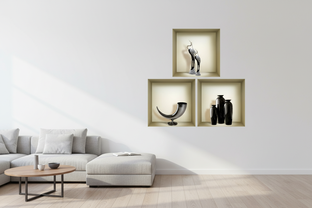 3D Niche Decals - Grouped Display