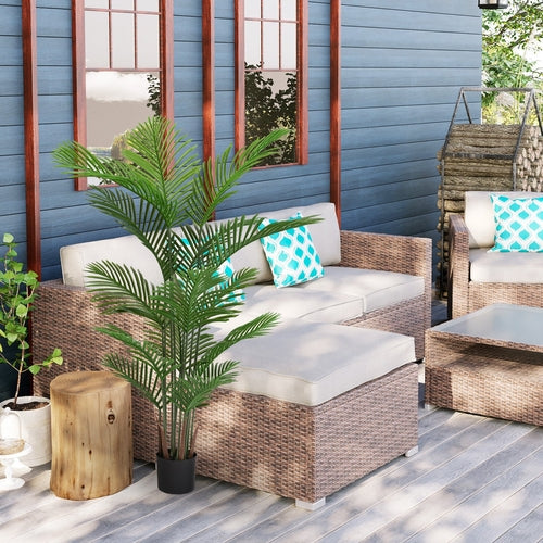 Artificial Areca Palm Plant 160cm Tall Faux Tropical Dypsis Lutescens