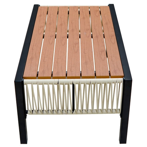 Outdoor Iron Sofa Set with A table