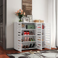 5-Tier Shoe Storage Cabinet with Adjustable Shelves