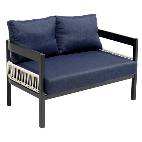 Outdoor Iron Sofa Set with Table