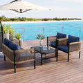 Wicker Outdoor Sofa Combination