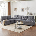 Velvet Modular Combination Sofa With Storage