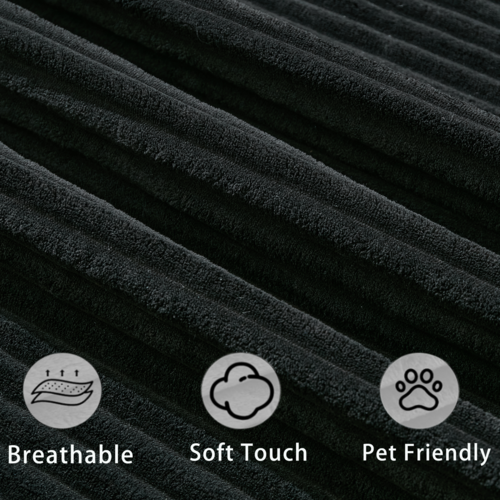 Oversize U Shaped Sleeper Sofa & Pull Out Bed