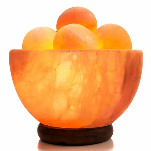 Natural Himalayan Rock Sea Salt Lamp Bowl
