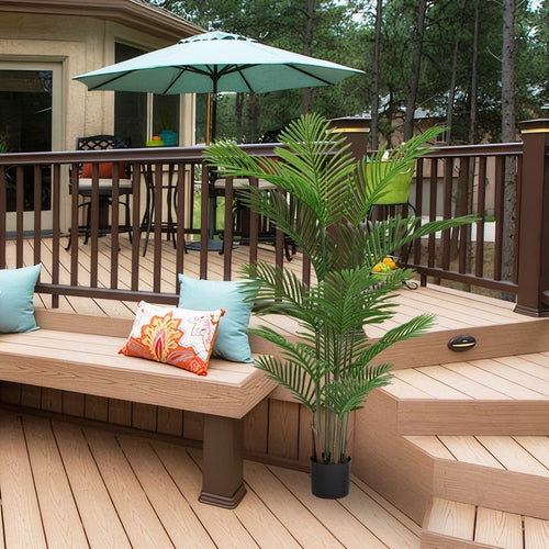 Artificial Areca Palm Plant 160cm Tall Faux Tropical Dypsis Lutescens