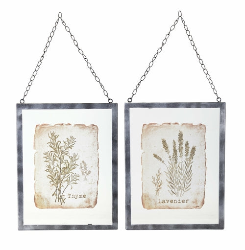 Lavender/Thyme Frame (Set of 2)