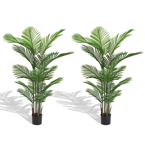 Artificial Areca Palm Plant 160cm Tall Faux Tropical Dypsis Lutescens