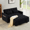 Velvet Adjustable Pull Out Sofa Bed