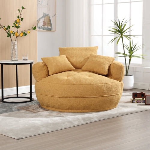 Chenille Sponge Single Sofa