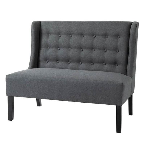 Scandinavian 2 Seater Button Tufted Loveseat