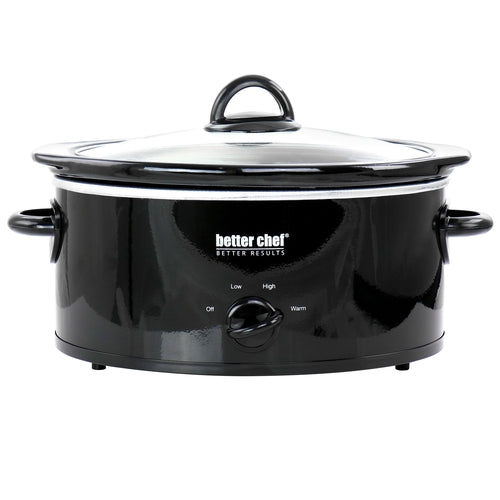 Better Chef 3 Quart Oval Slow Cooker