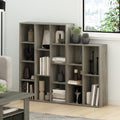 French Oak Luder 11-Cube Reversible Open Bookcase