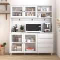 Freestanding Kitchen Hutch Cabinet