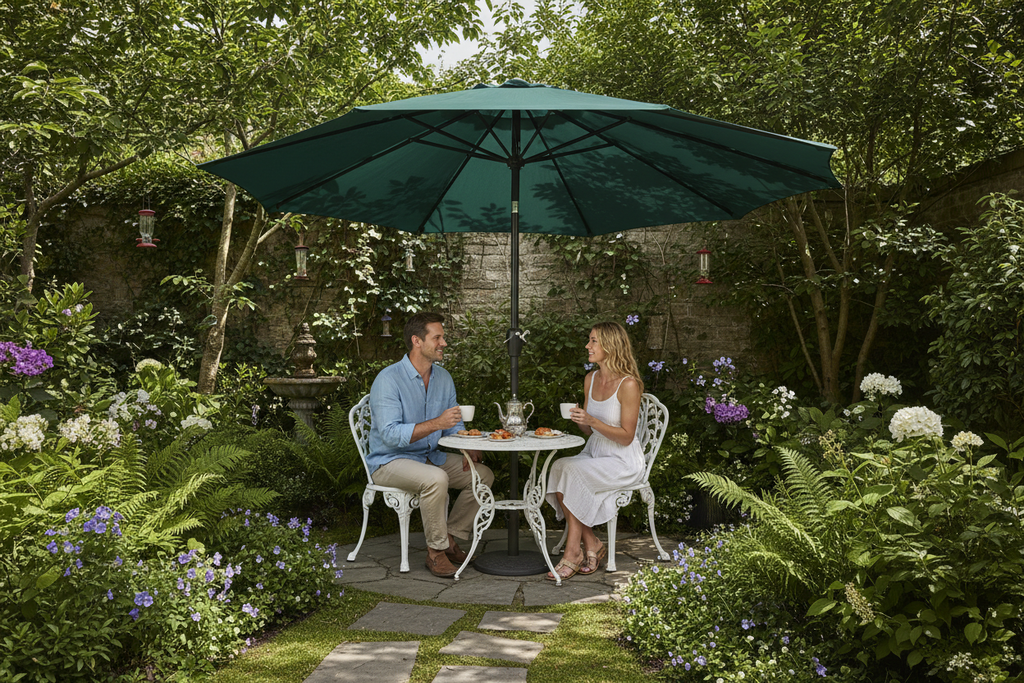 Afternoon Garden Setting