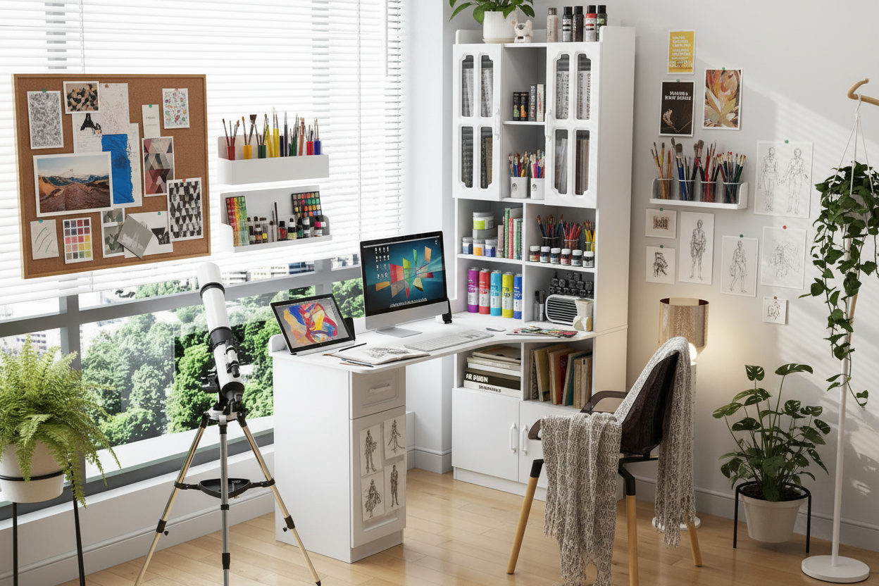 Artist workspace