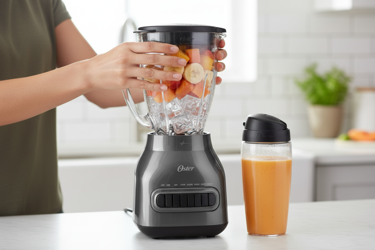 Attaching Blend-n-Go cup