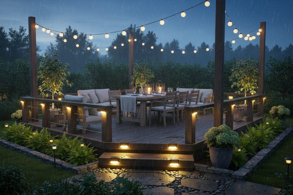 Backyard Patio Entertaining