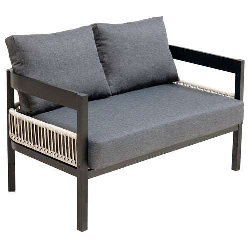 Outdoor Iron Sofa Set with A table