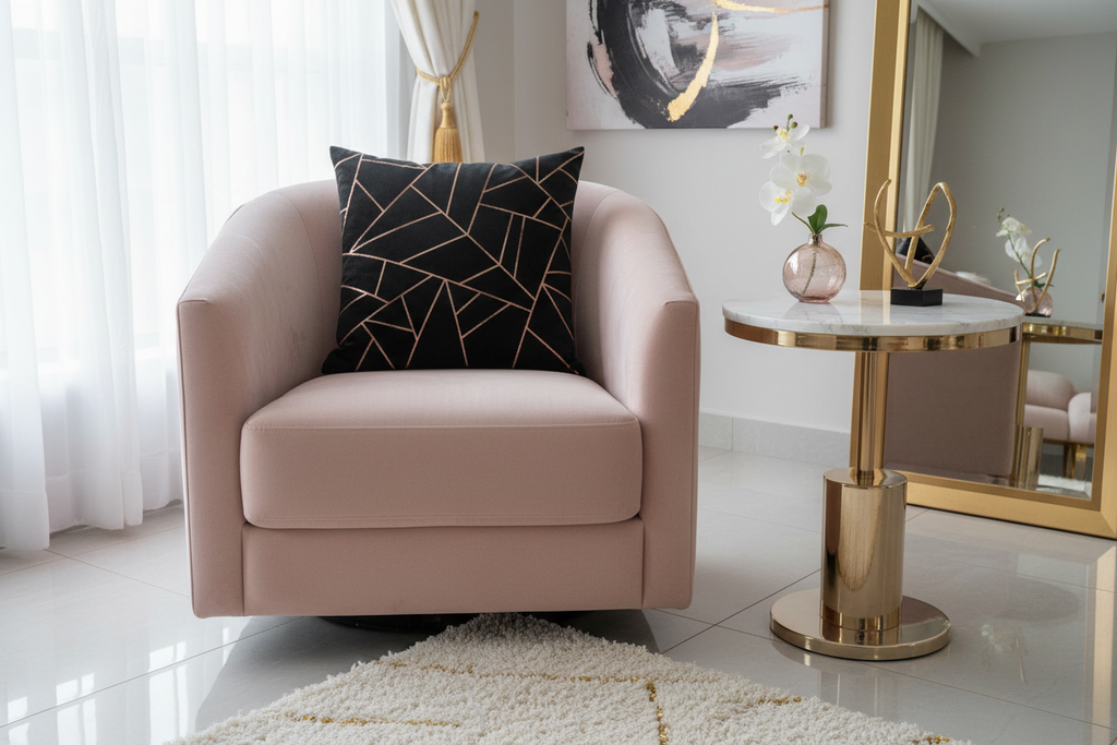 Blush Armchair