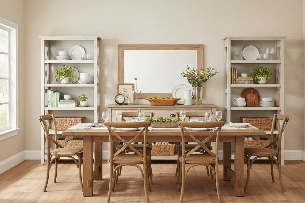 Bookcase Set - Dining Storage