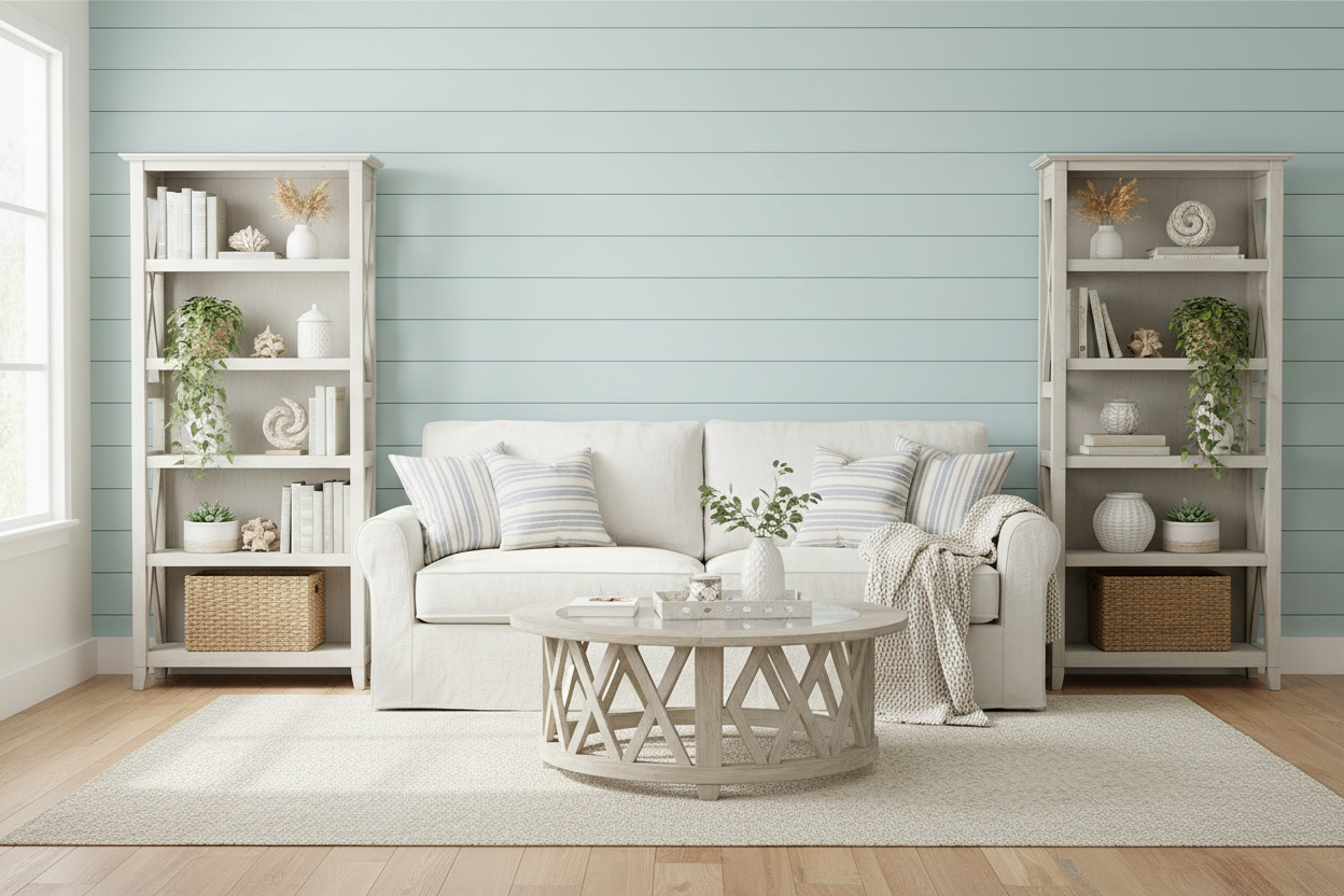 Bookcase Set - Sofa Flanking