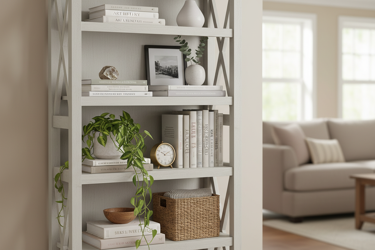 Bookcase - Styling Close-Up