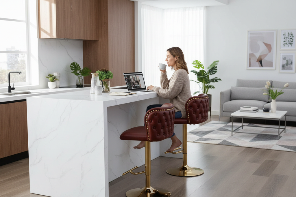 Breakfast bar workspace