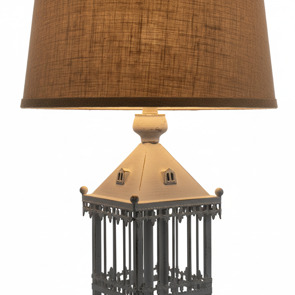 Castle lamp detail shot