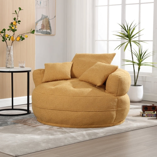 Chenille Sponge Single Sofa