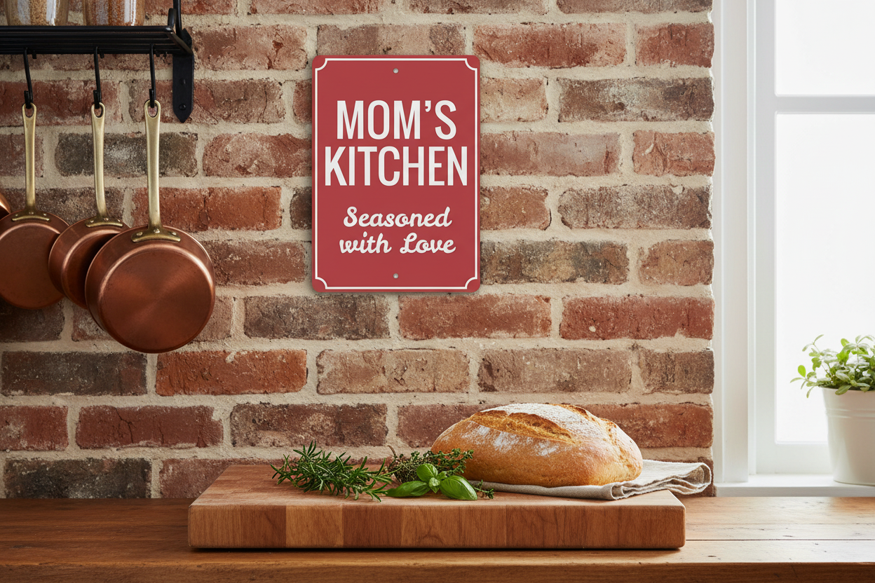 Close-up with rustic kitchen elements