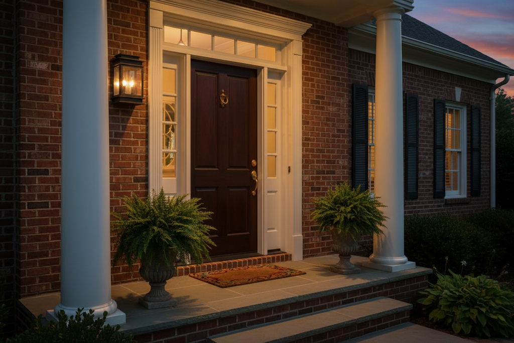 Colonial Front Entrance