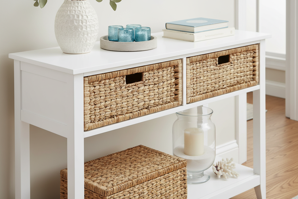 Console Table - Coastal Style Detail