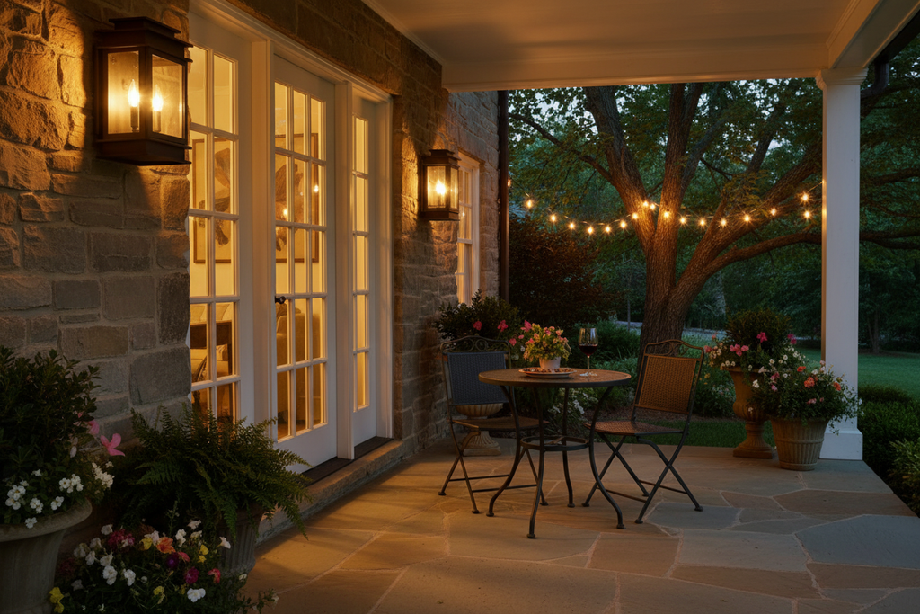 Covered Patio Ambiance
