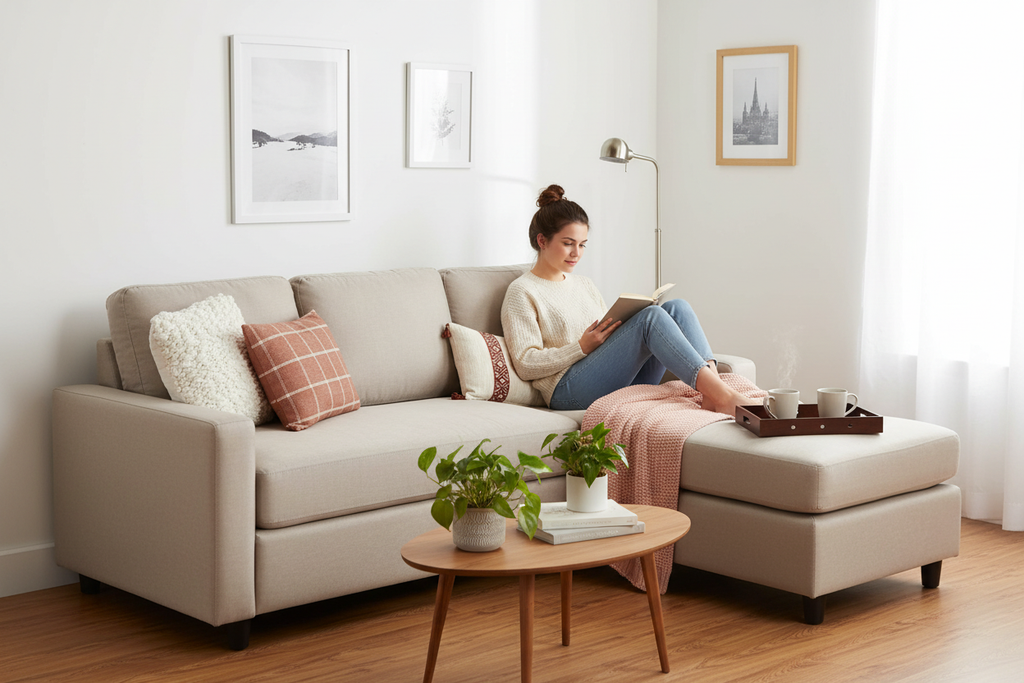 Cozy Apartment Reading Nook