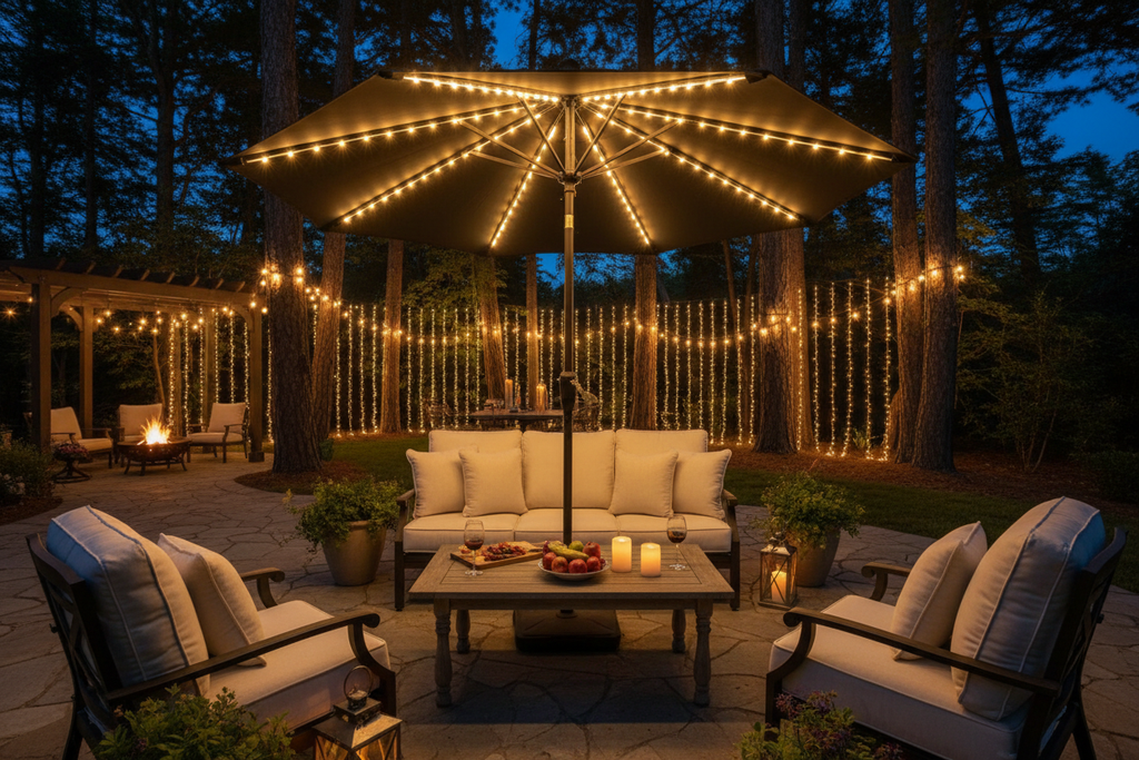 Cozy Evening Patio