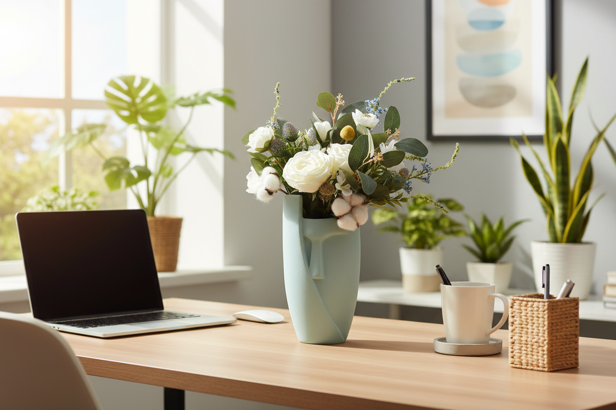 Creative workspace accent