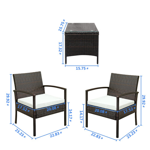 Home Garden Furniture Coffee Table & Sofa Set