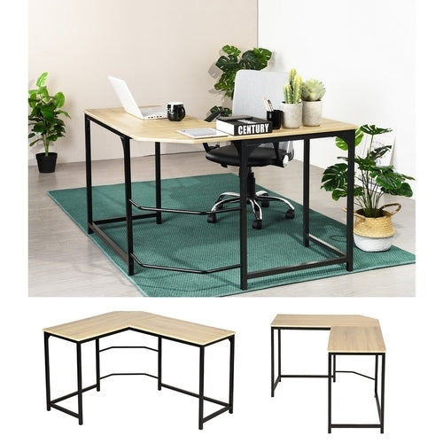 L Shaped Computer Desk PC Laptop Table