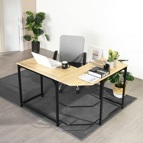 L Shaped Computer Desk PC Laptop Table